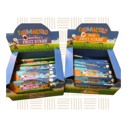 Farmworld Mango Fruit Straws Box – 24 x 16g Healthy Snacks SA
