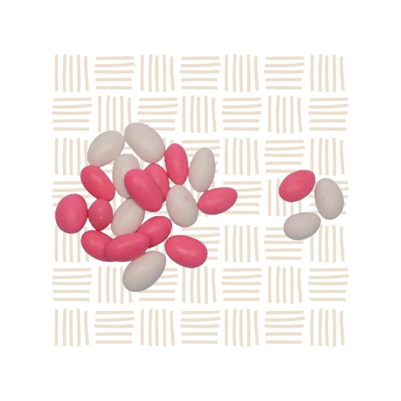 Pink & White Almonds 5kg | Candy-Coated Almonds Bulk SA