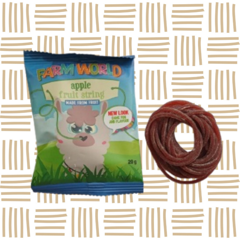 Buy Farmworld Apple Strings Box (20g x 15) | Healthy Kids Snack South Africa