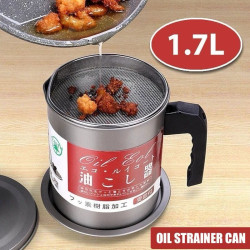 1.7L Stainless Steel Oil Strainer Can | Buy Online SA