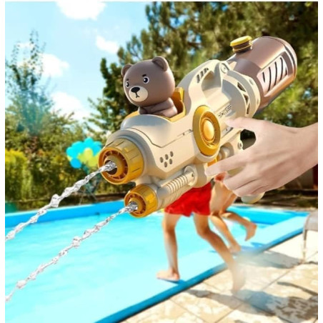 Bear Water Gun | Dual Nozzle Pump-Action Water Blaster | Outdoor Toy South Africa