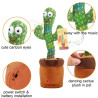 Dancing Cactus Interactive Toy | Singing & Mimicking Baby Toy | Rechargeable