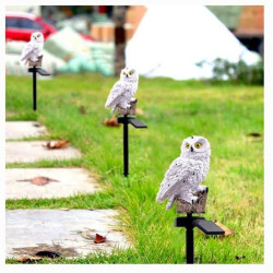 Solar Owl LED Garden Light | Waterproof Outdoor Décor