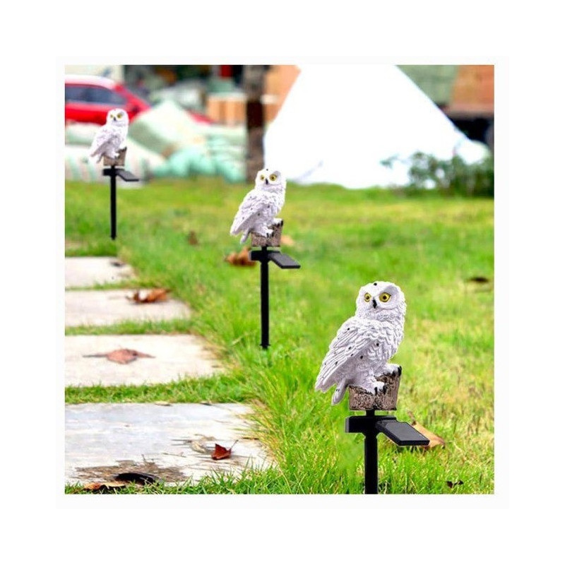 Solar Owl LED Garden Light | Waterproof Outdoor Décor